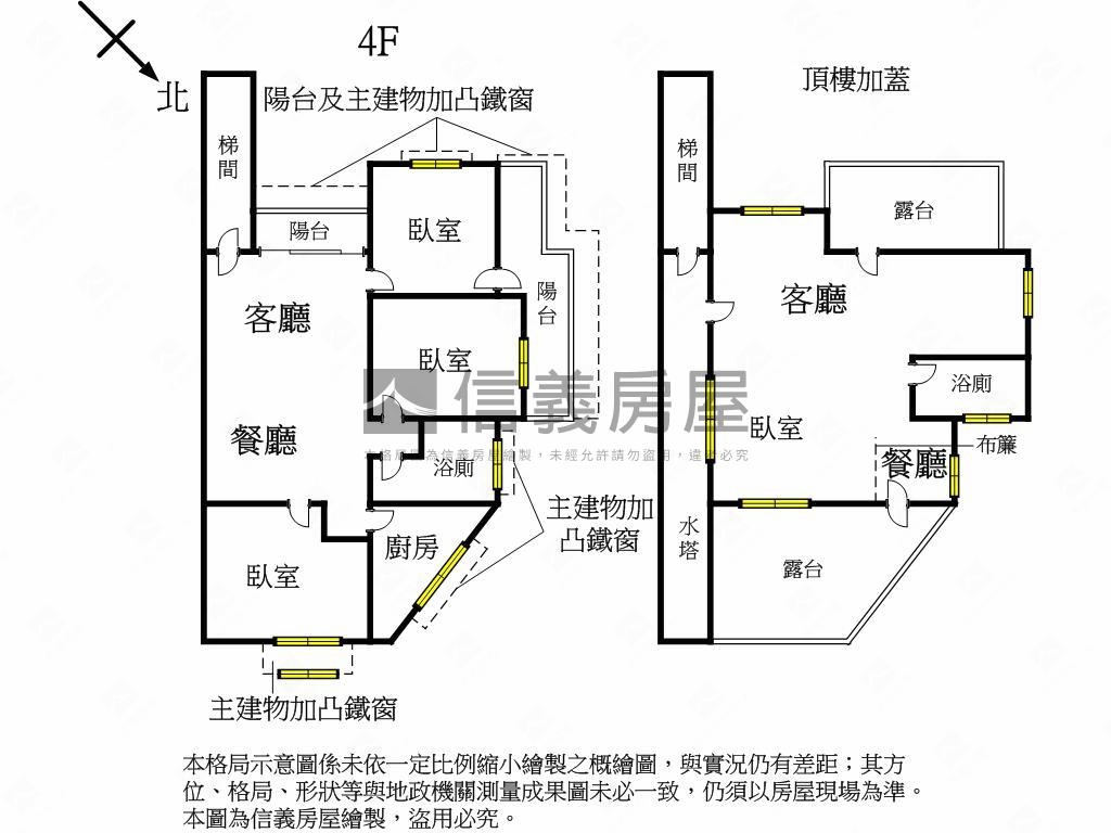 環河藝術街靜巷頂加房屋室內格局與周邊環境