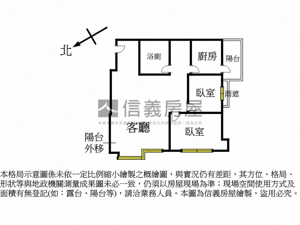 御水堂質感電梯兩房房屋室內格局與周邊環境