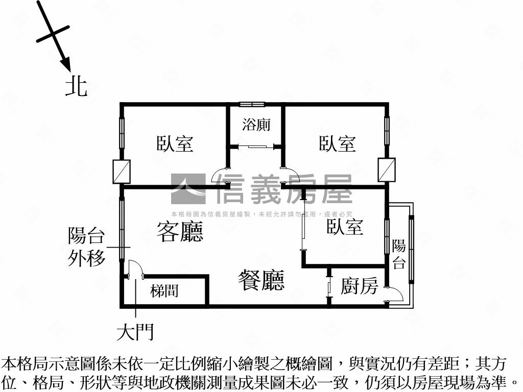 福林溫馨巧寓房屋室內格局與周邊環境