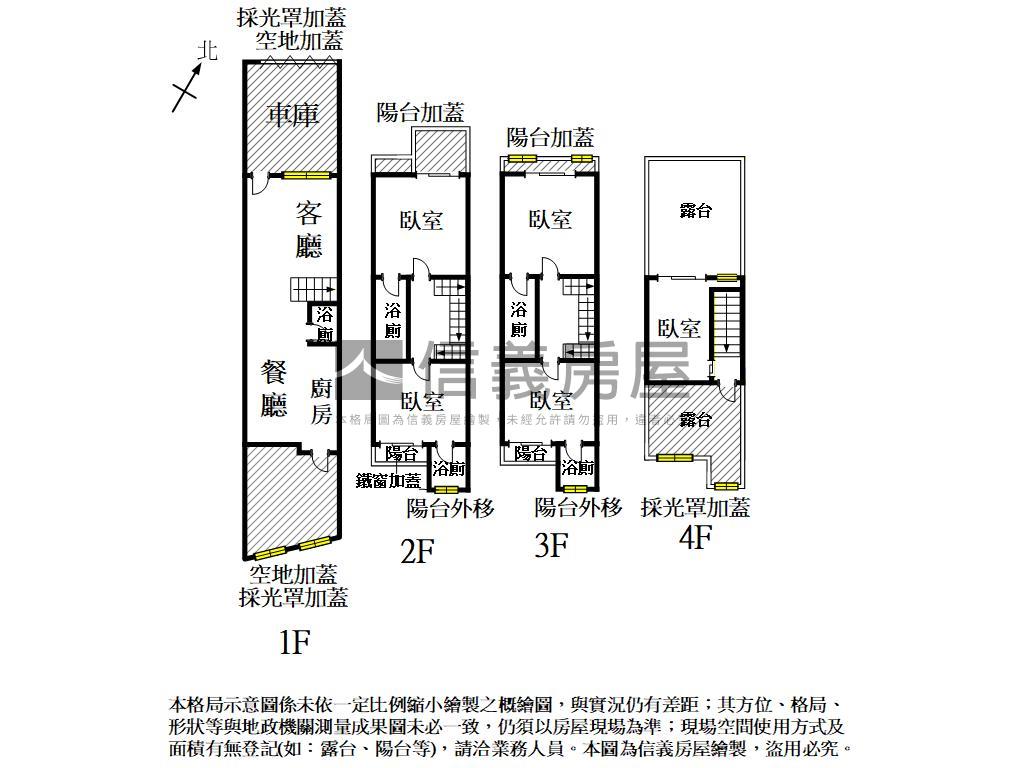 四草優質透天房屋室內格局與周邊環境