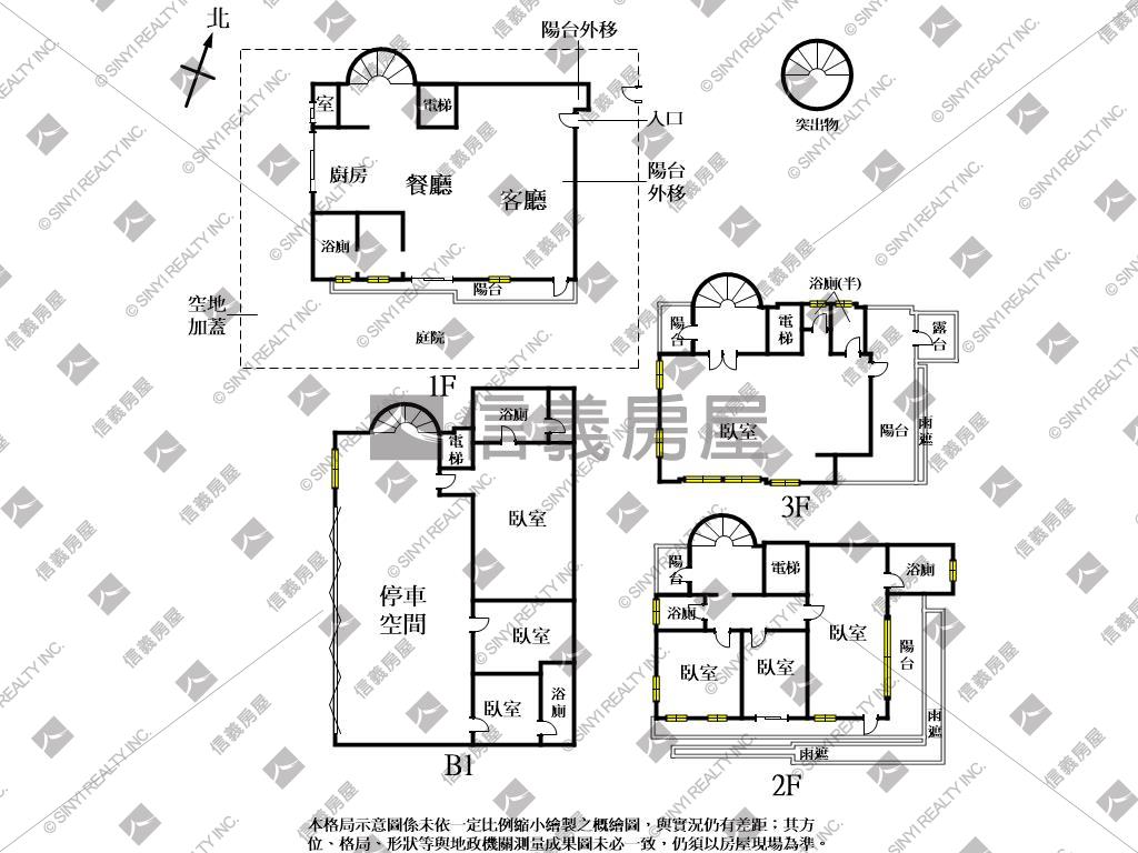 【新接】台中會質感別墅房屋室內格局與周邊環境