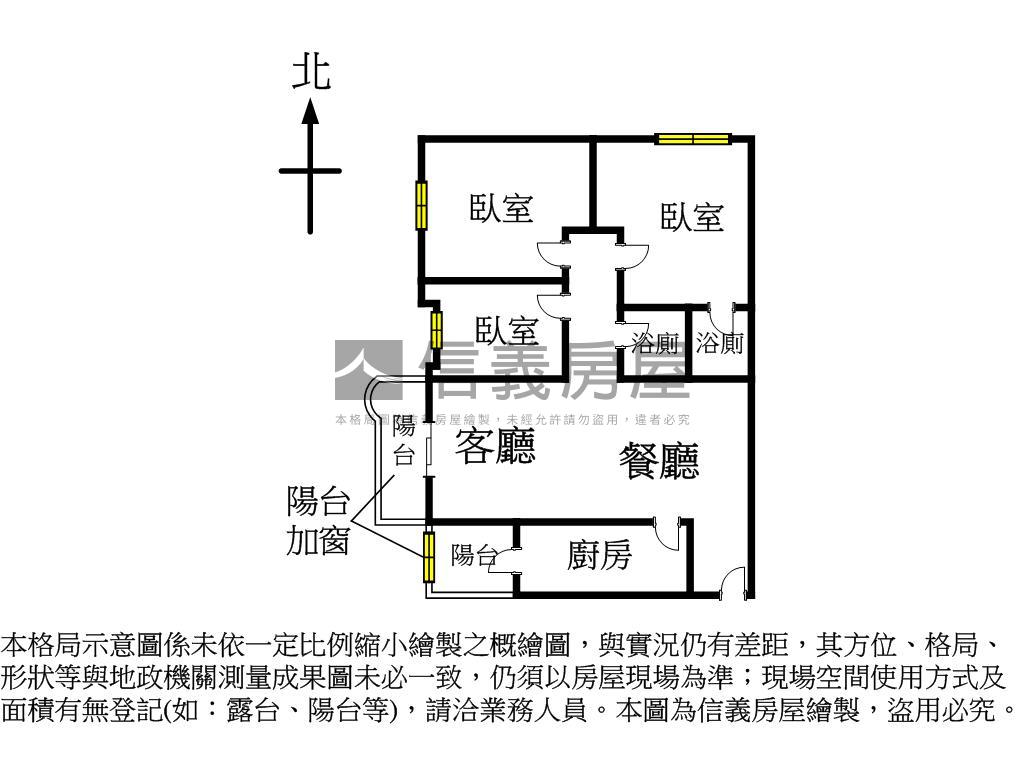 ★大直華廈★綠意美堤三房房屋室內格局與周邊環境
