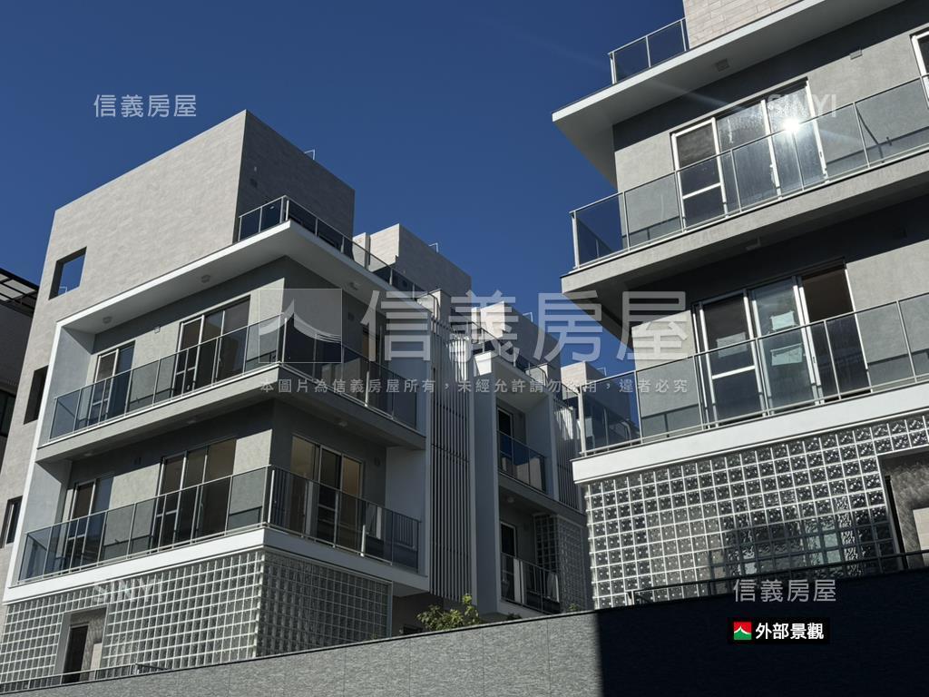 裕信二街電梯別墅房屋室內格局與周邊環境