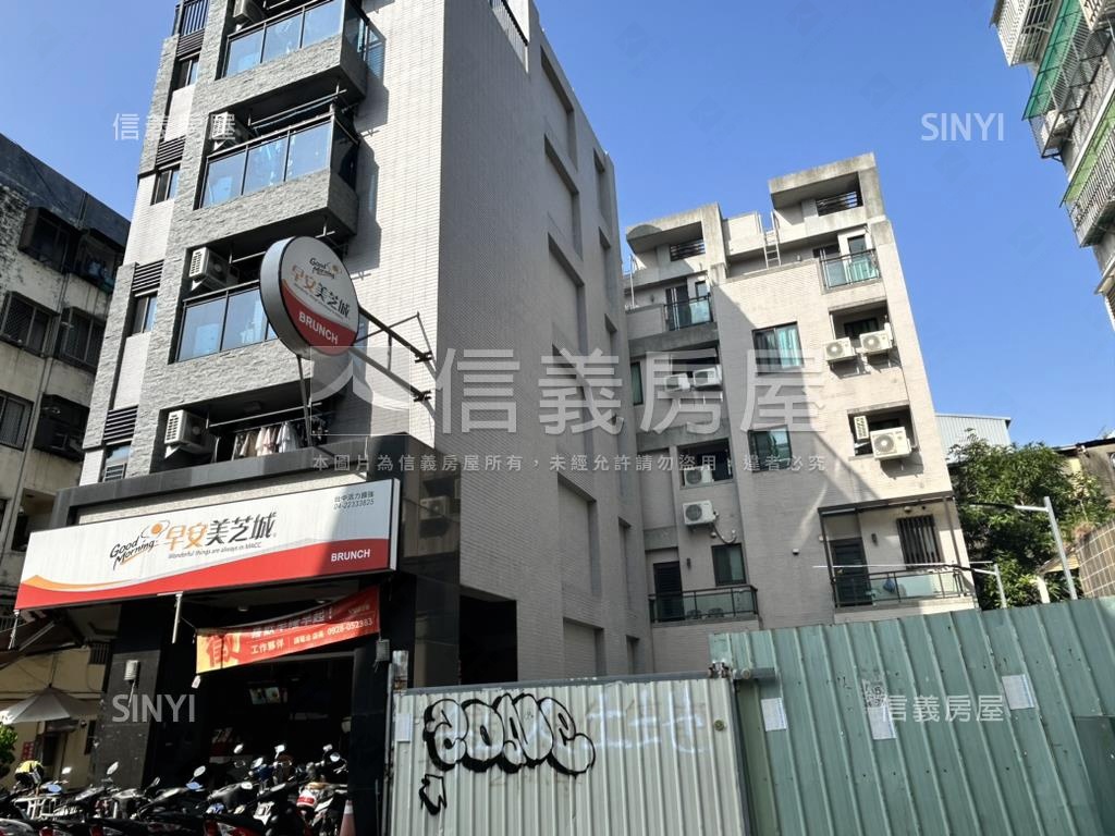 台中整棟角間電梯店套房屋室內格局與周邊環境