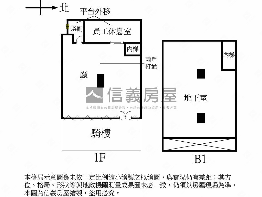 正吉林路金店面３＋４房屋室內格局與周邊環境