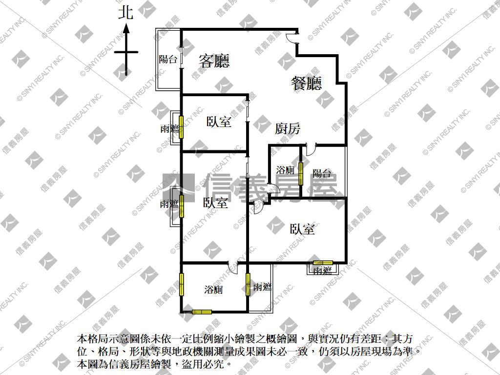 西屯優質美三房附平車位房屋室內格局與周邊環境