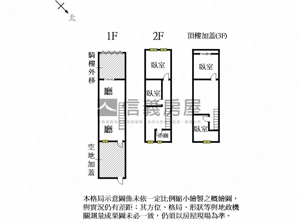 近成大店面透天Ａ房屋室內格局與周邊環境