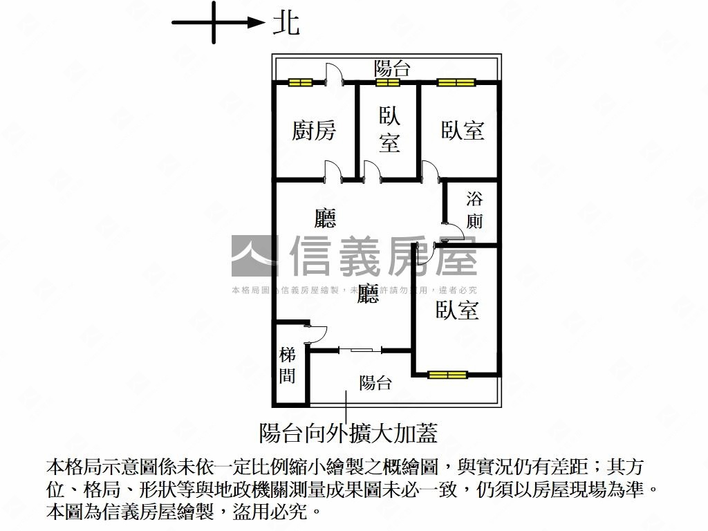 金賀建中街優質採光美寓房屋室內格局與周邊環境