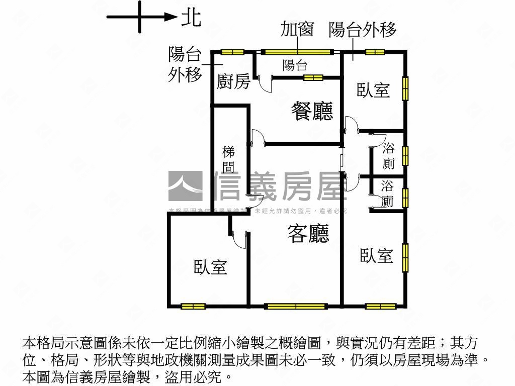 幸福站三房電梯房屋室內格局與周邊環境