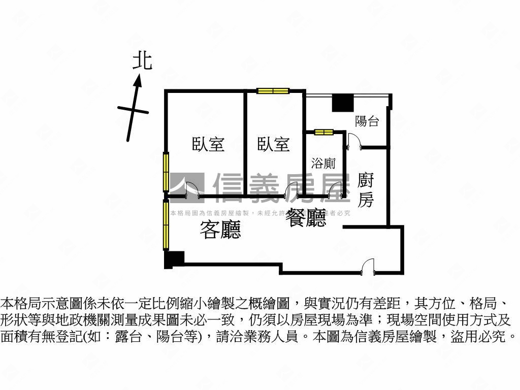 豐隆昕誠全新邊間兩房房屋室內格局與周邊環境