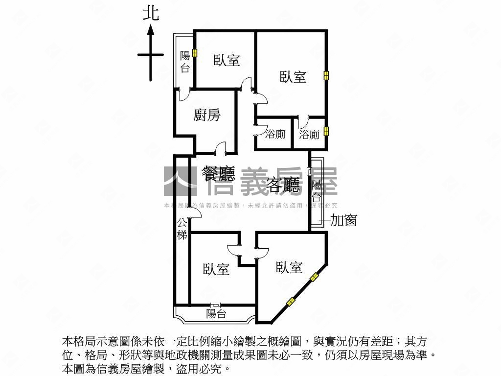 逢甲商圈大四房房屋室內格局與周邊環境