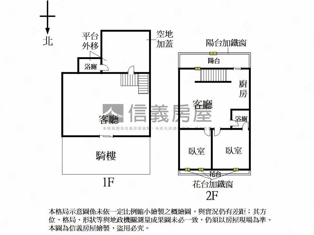 北祥街大面寬店面附雙車位房屋室內格局與周邊環境
