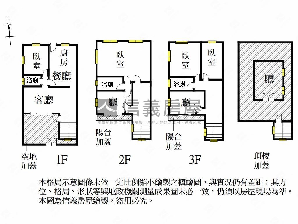 林百貨旁三層透天古厝房屋室內格局與周邊環境