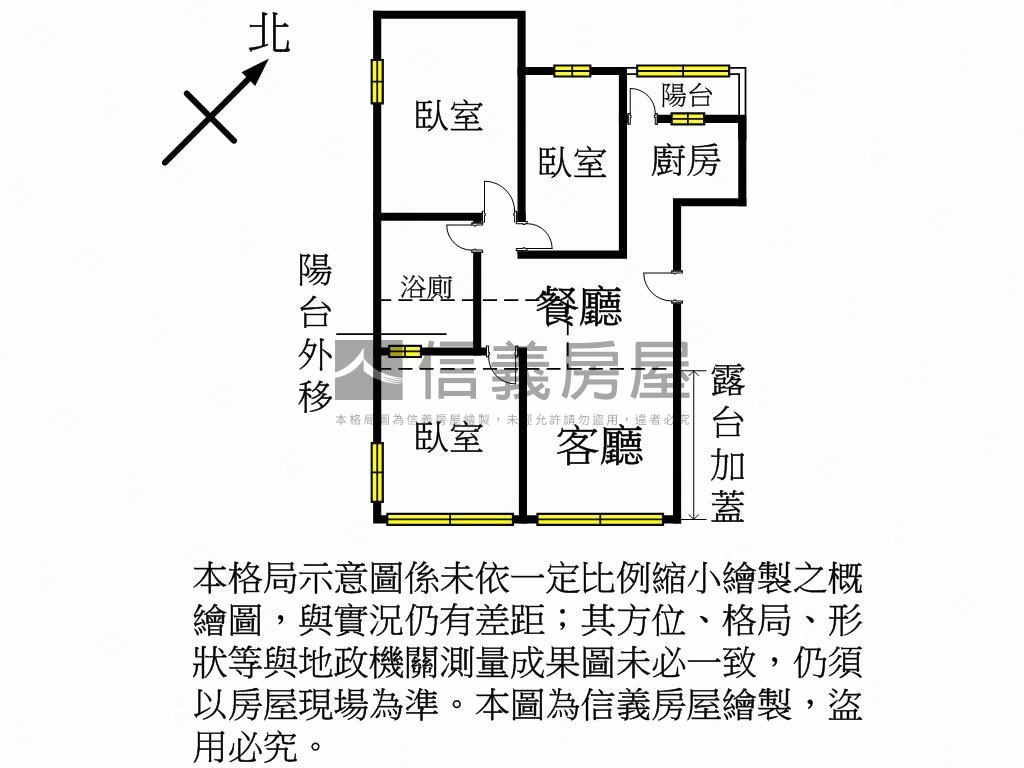 近未來捷運三面採光宅房屋室內格局與周邊環境