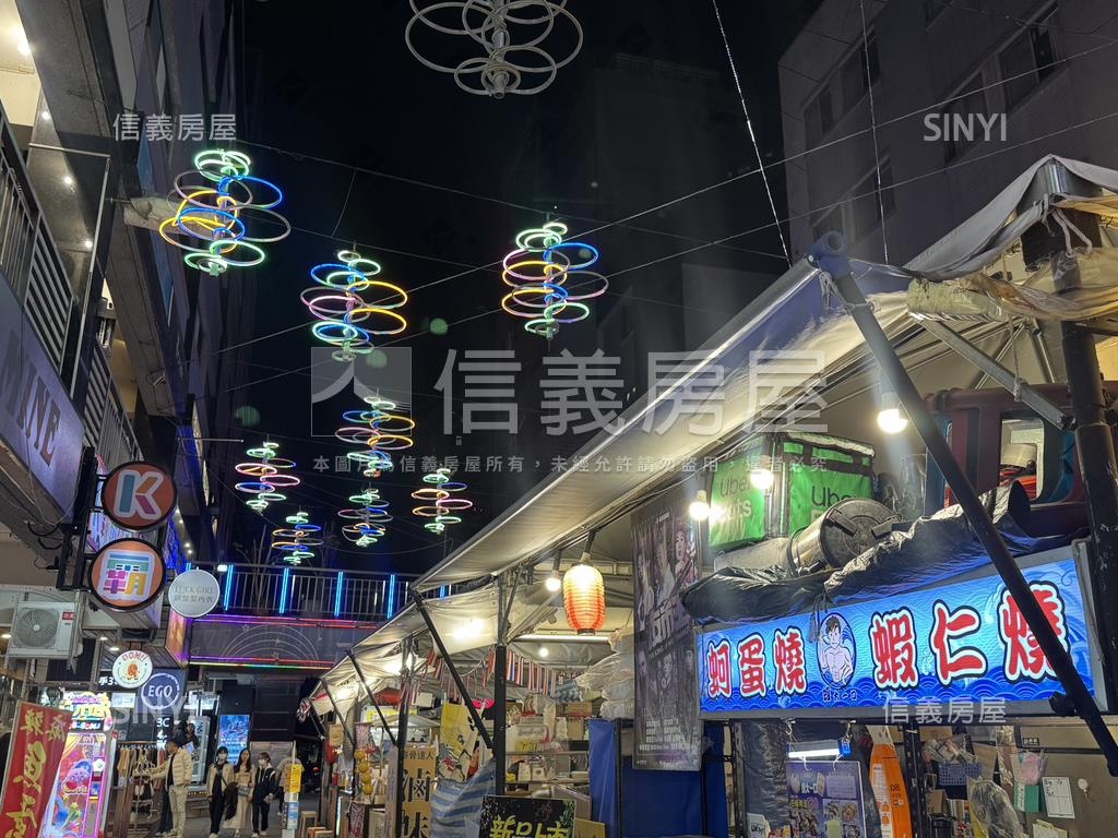 正一中街廣場舞台旁金店面房屋室內格局與周邊環境