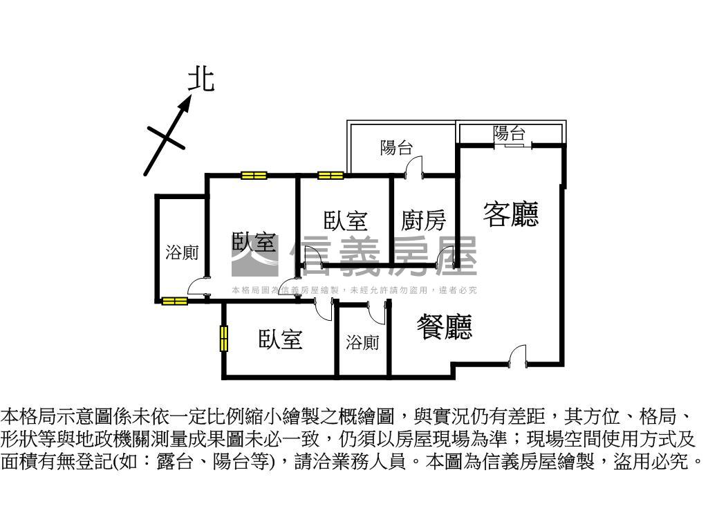 捷運學府Ｎｏ．３房屋室內格局與周邊環境