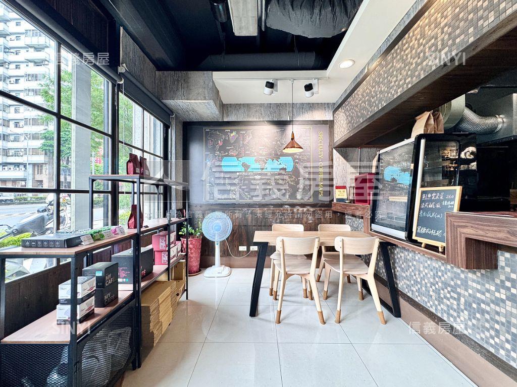 近巨蛋文藝咖啡店面房屋室內格局與周邊環境