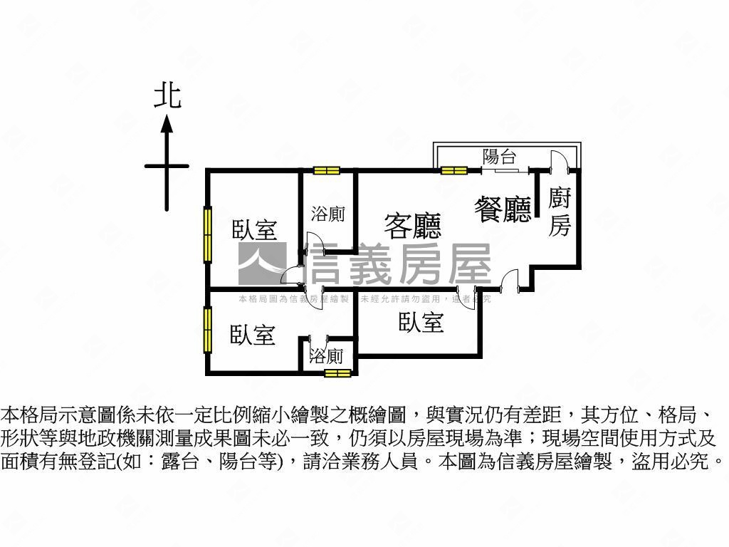 享森活美裝潢三房附車位房屋室內格局與周邊環境