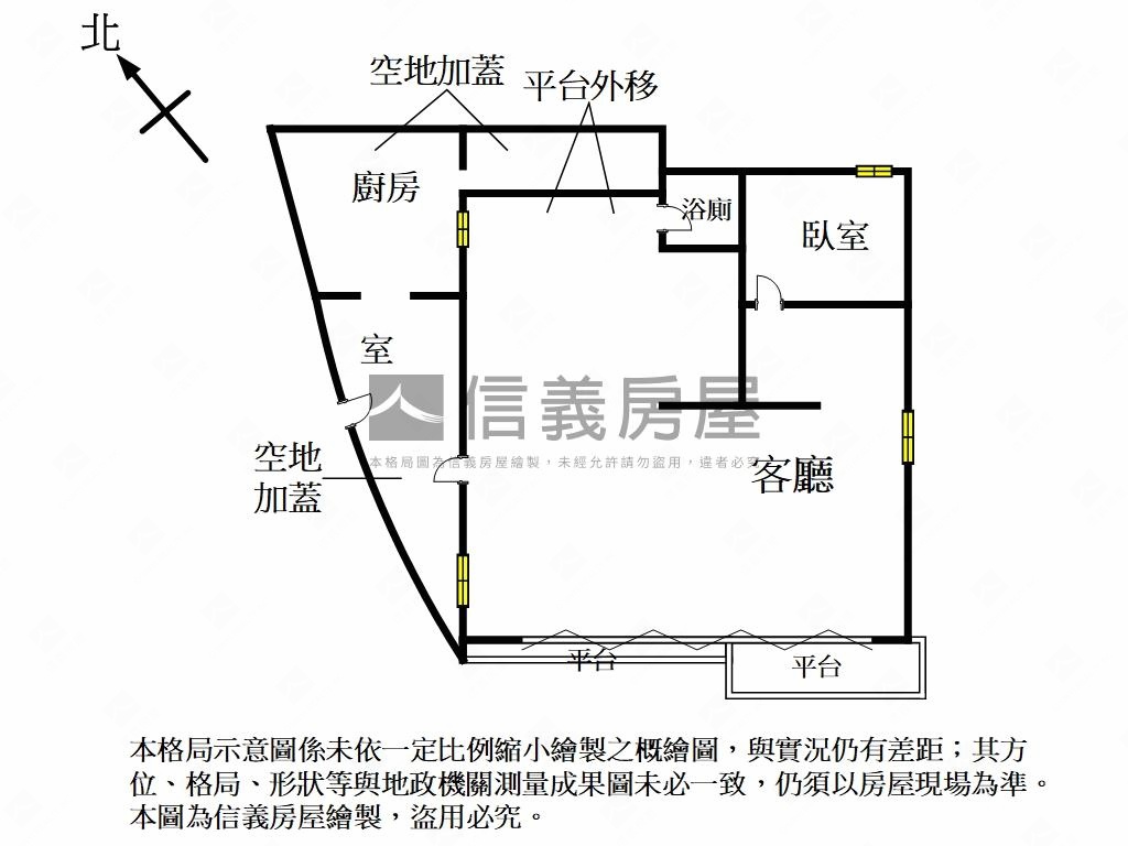 內湖捷運大面寬－邊間一樓房屋室內格局與周邊環境