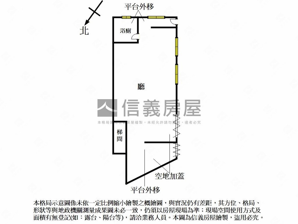 新埔捷運邊間大空間一樓房屋室內格局與周邊環境