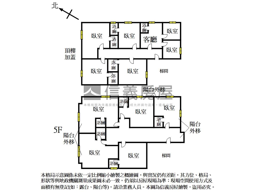 投報佳收租頂樓公寓房屋室內格局與周邊環境