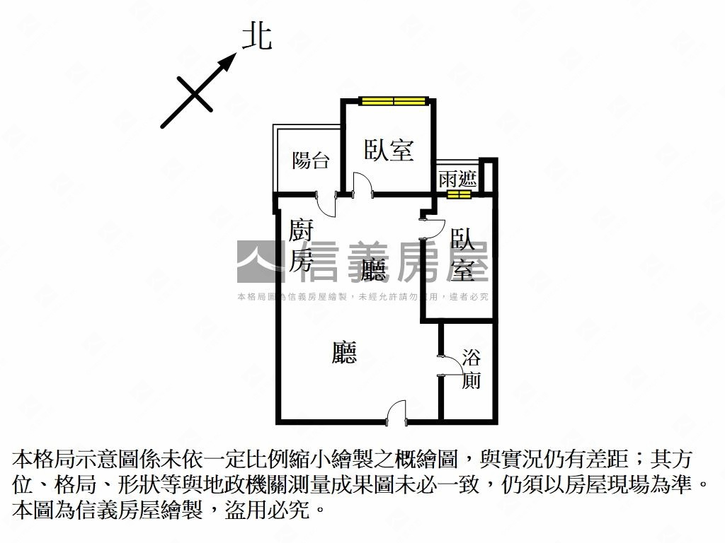鳳鳴重劃區★森耀兩房車位房屋室內格局與周邊環境