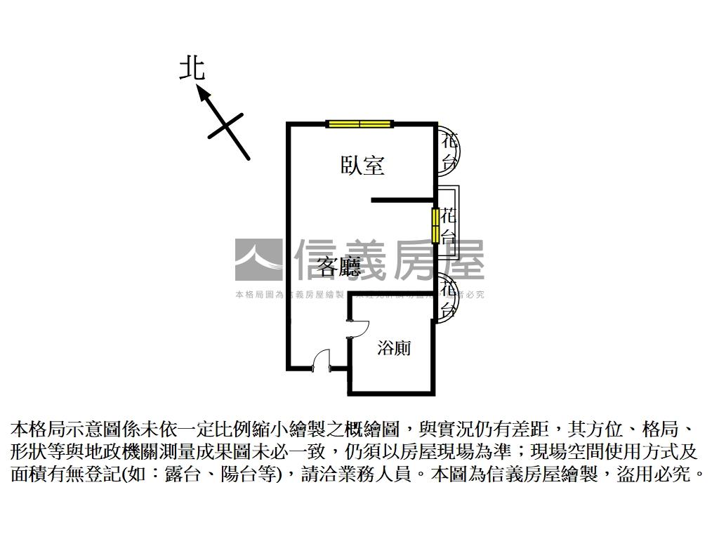 北車精美套房房屋室內格局與周邊環境
