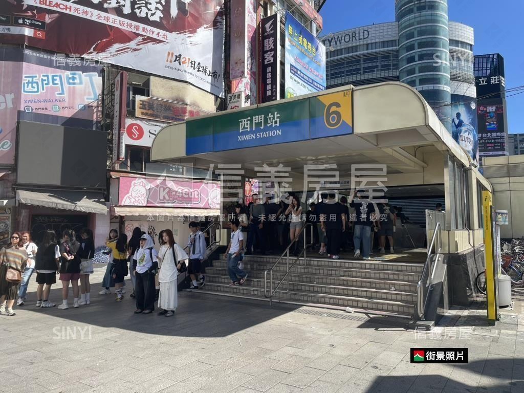 西門捷運精緻收租小品房屋室內格局與周邊環境