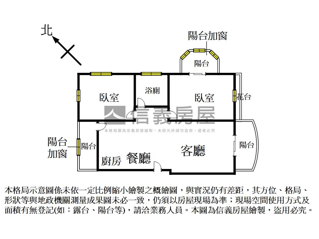 西屯青海家樂福便利兩房房屋室內格局與周邊環境