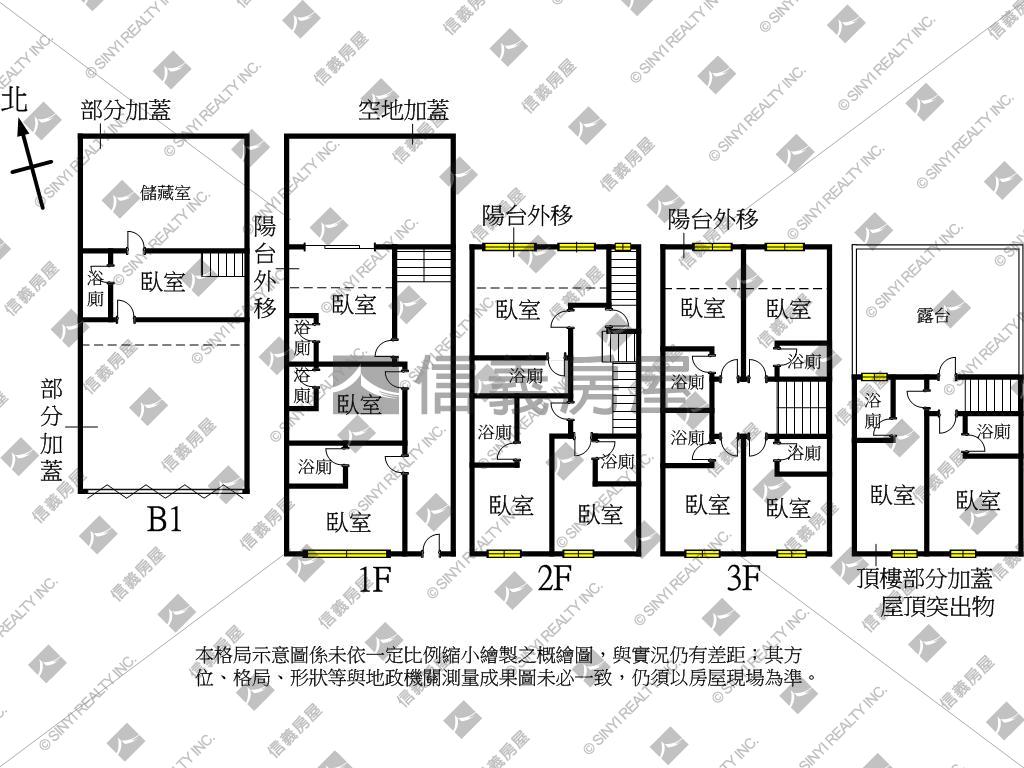 北勢東路透套房屋室內格局與周邊環境