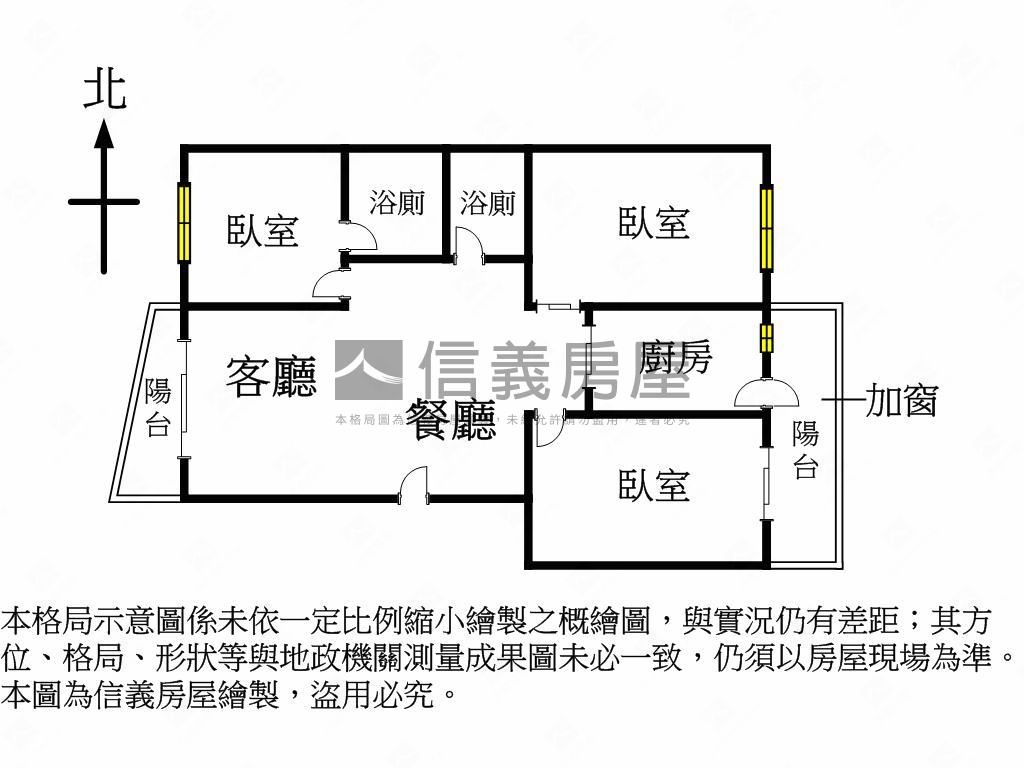 給自己溫暖的家－３房美屋房屋室內格局與周邊環境