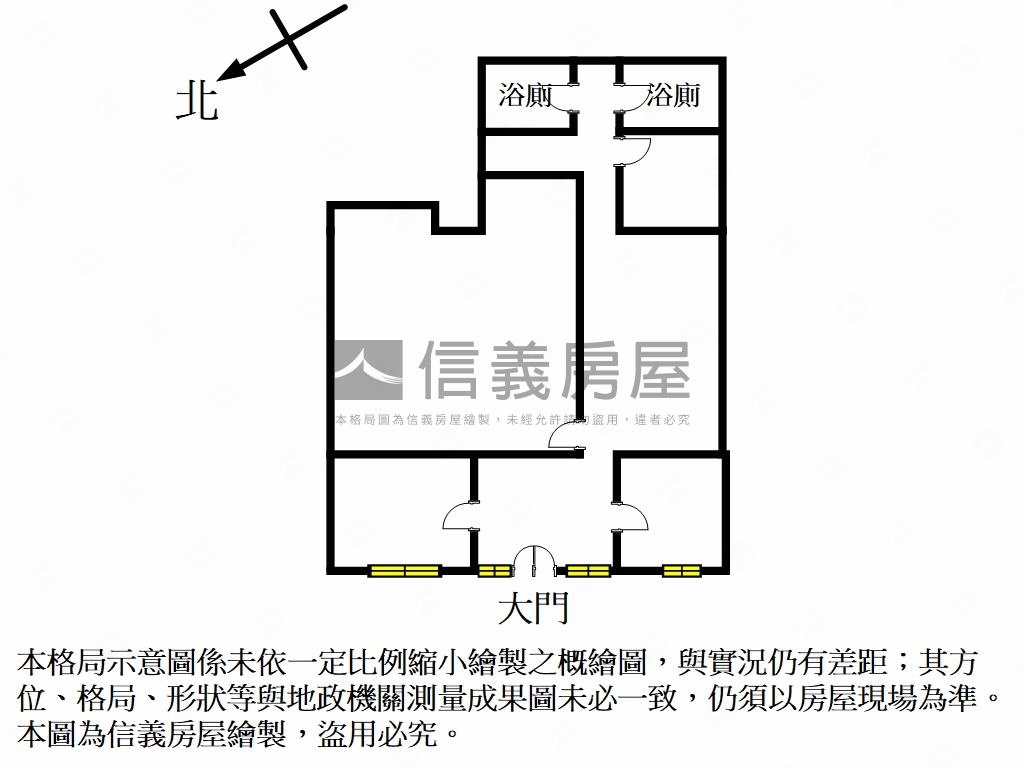 未來之光商圈臨路金店面房屋室內格局與周邊環境