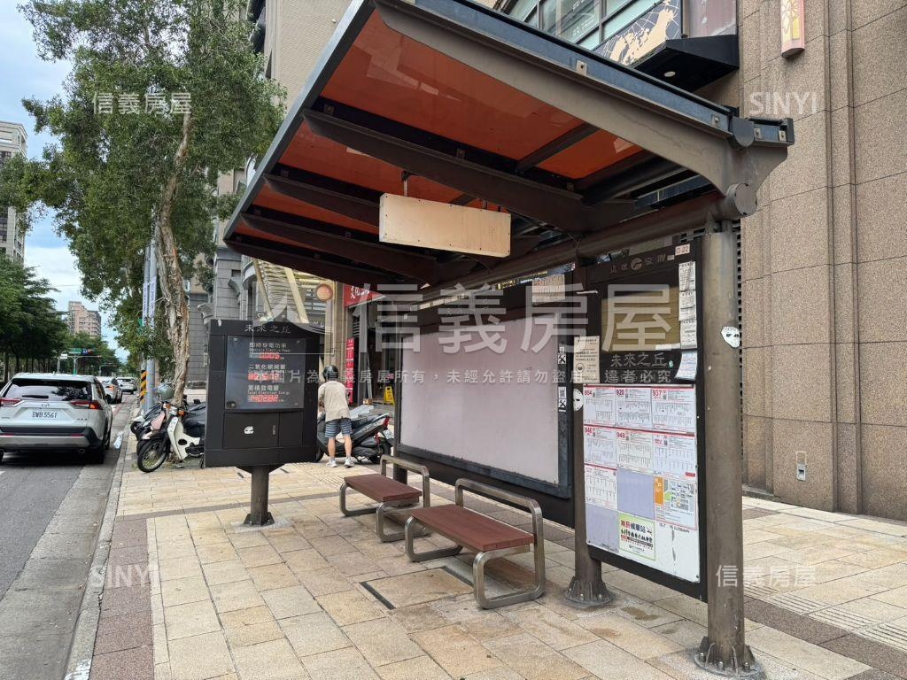 未來之光商圈臨路金店面房屋室內格局與周邊環境