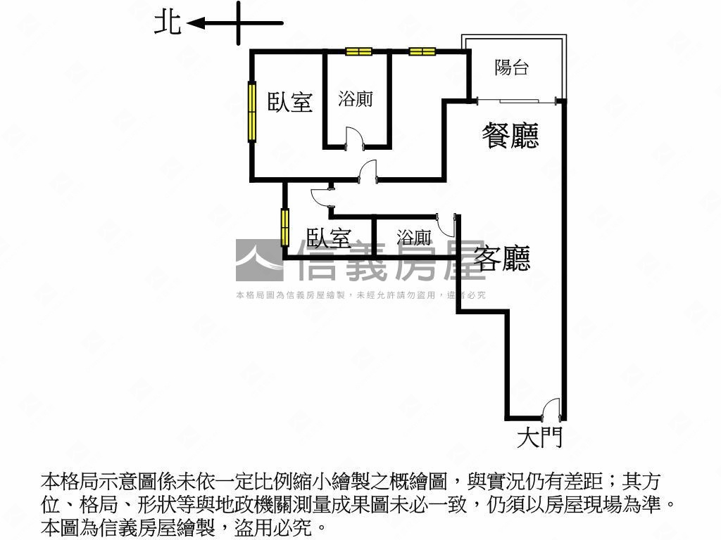 幸福滿滿低總價兩房房屋室內格局與周邊環境
