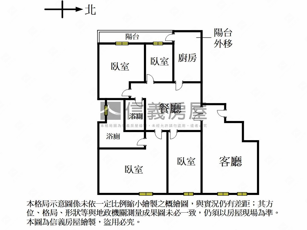 雙連站承德路上高樓住辦房屋室內格局與周邊環境