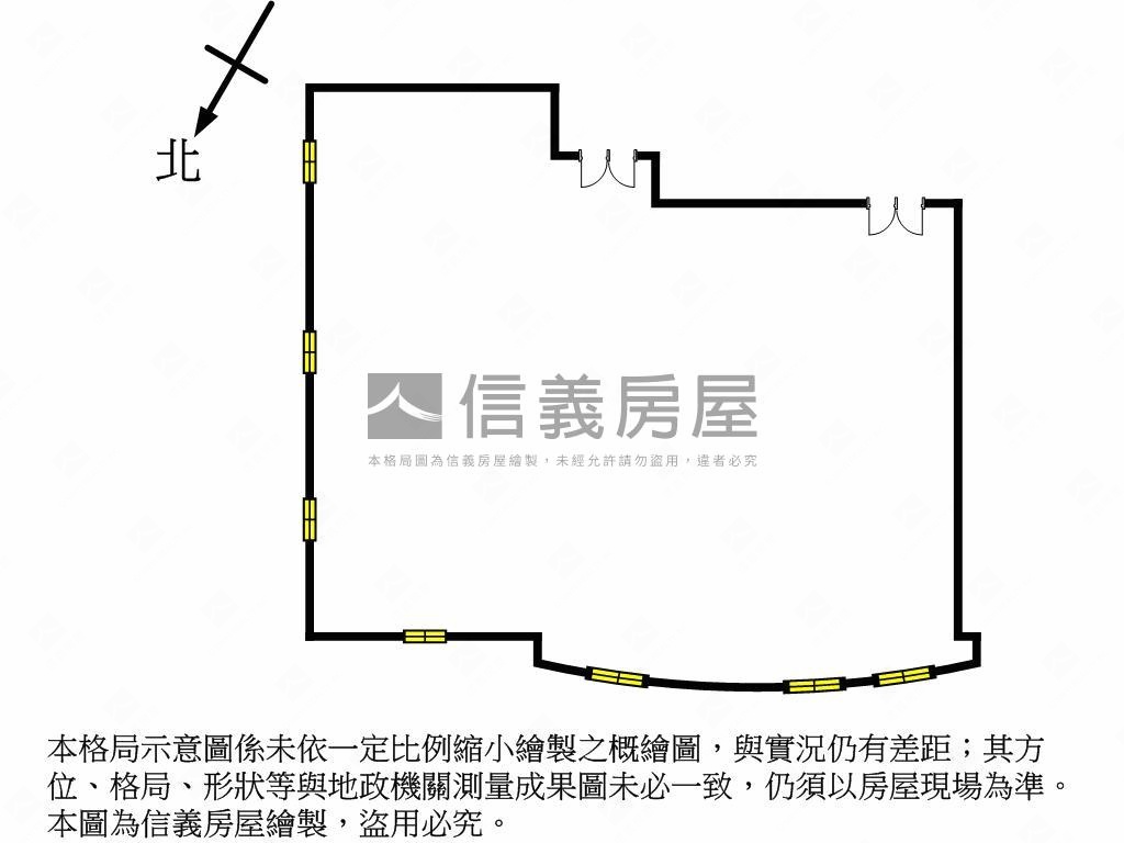 內科新穎採光辦公房屋室內格局與周邊環境
