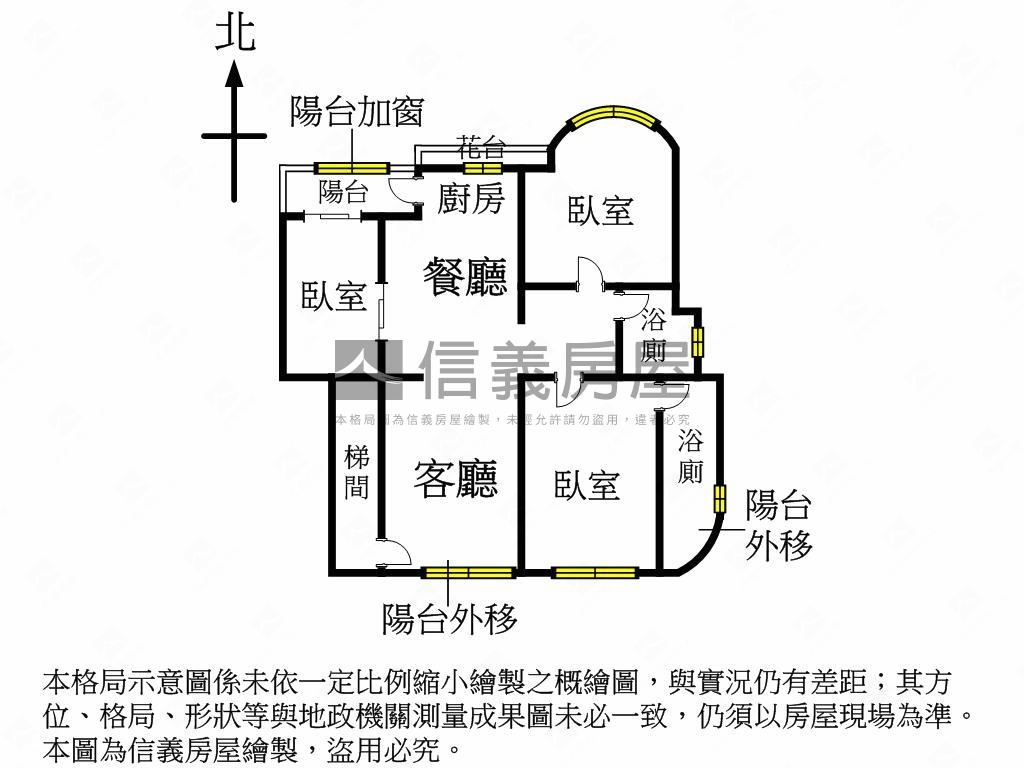 大湖稀有釋出邊間美寓３樓房屋室內格局與周邊環境