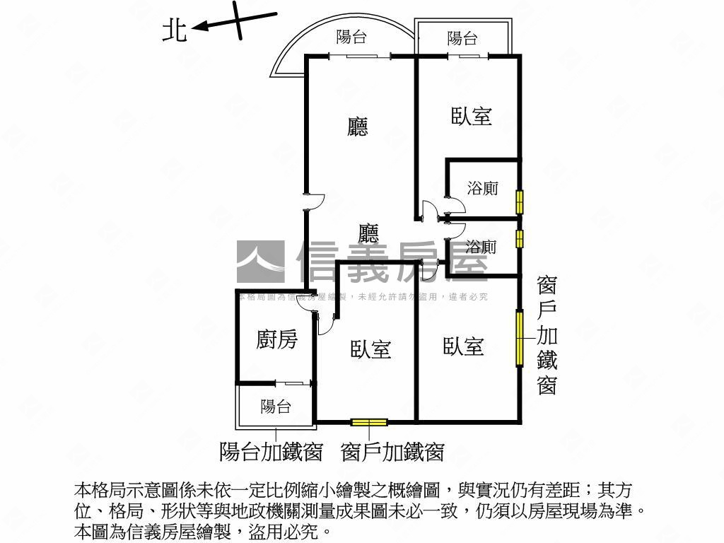 大銪臻品★近一中三房車位房屋室內格局與周邊環境