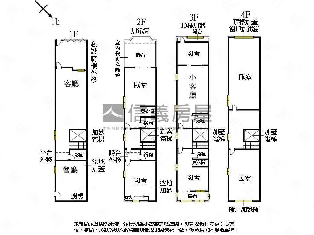 專任★西屯大地坪透天房屋室內格局與周邊環境