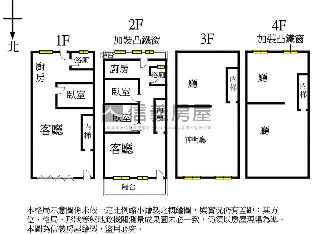 福裕街土地房屋室內格局與周邊環境