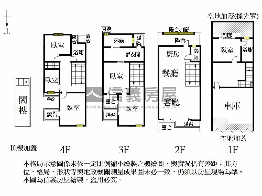 宏城墨想面寬約６米２車墅房屋室內格局與周邊環境
