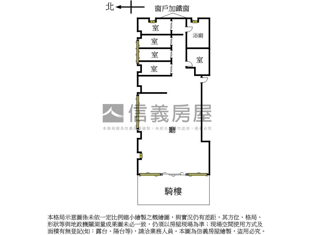★文心路★大面寬角間店面房屋室內格局與周邊環境