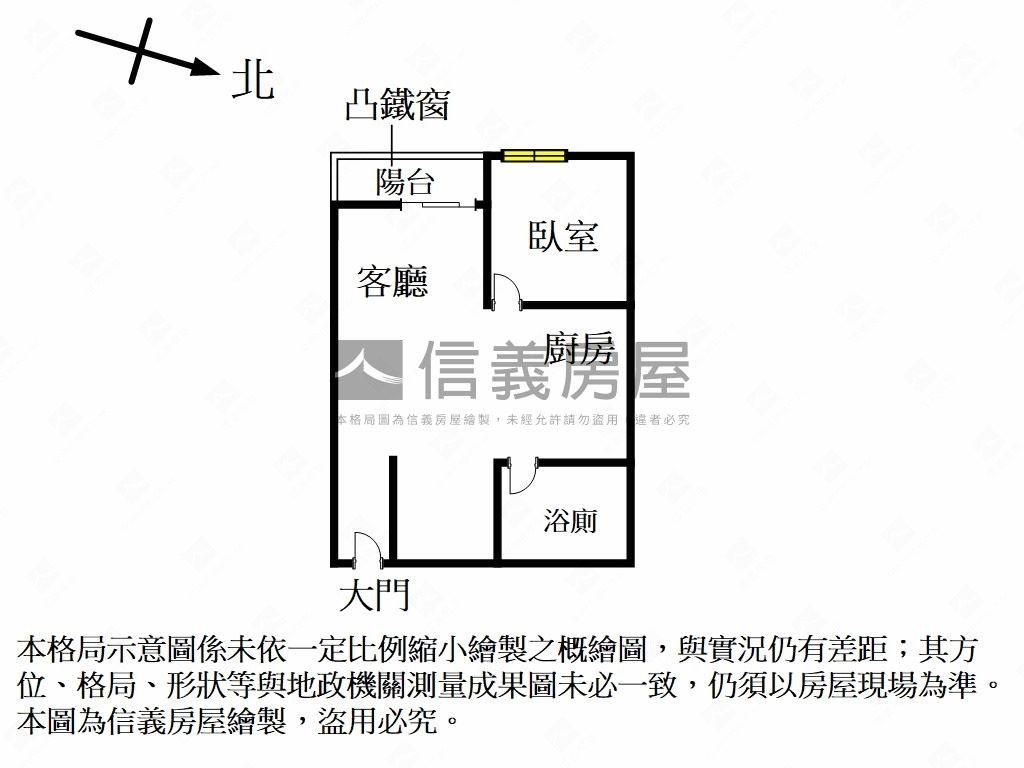 青年福利園溫馨大空間房屋室內格局與周邊環境
