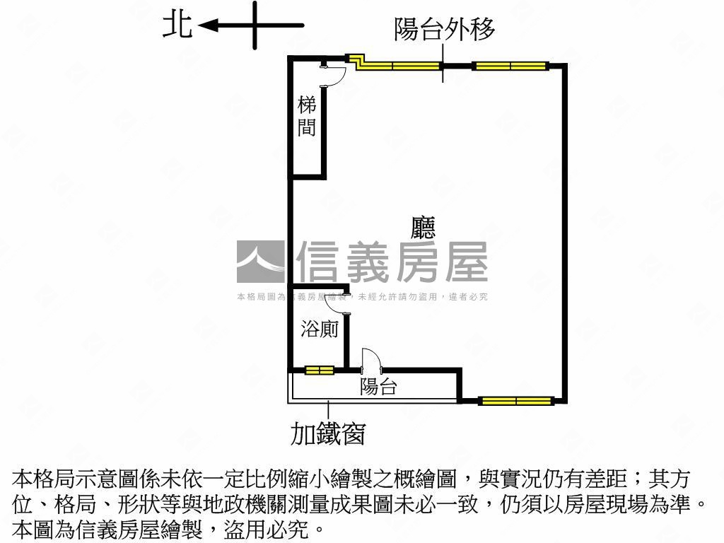 創意獨特大空間，採光很棒房屋室內格局與周邊環境