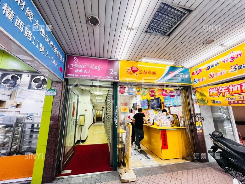 民權西路捷運站金店面房屋室內格局與周邊環境