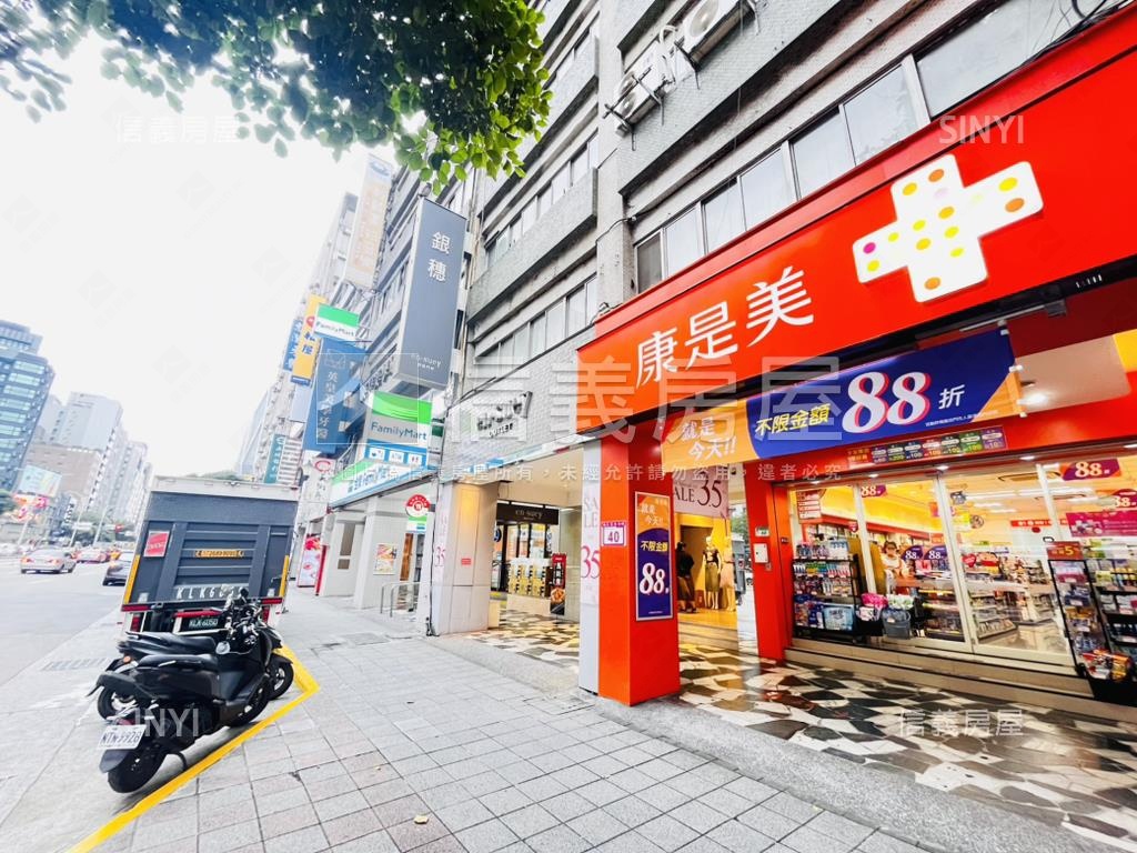 民權西路捷運站金店面房屋室內格局與周邊環境