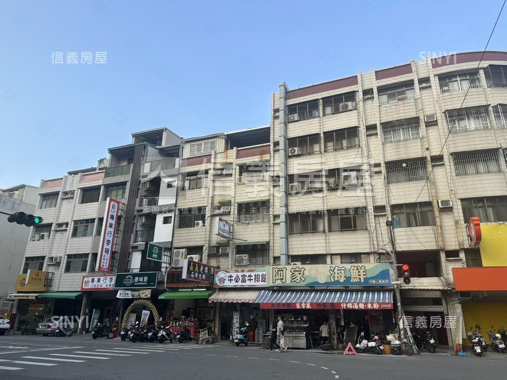 高科大收租三角窗透店房屋室內格局與周邊環境