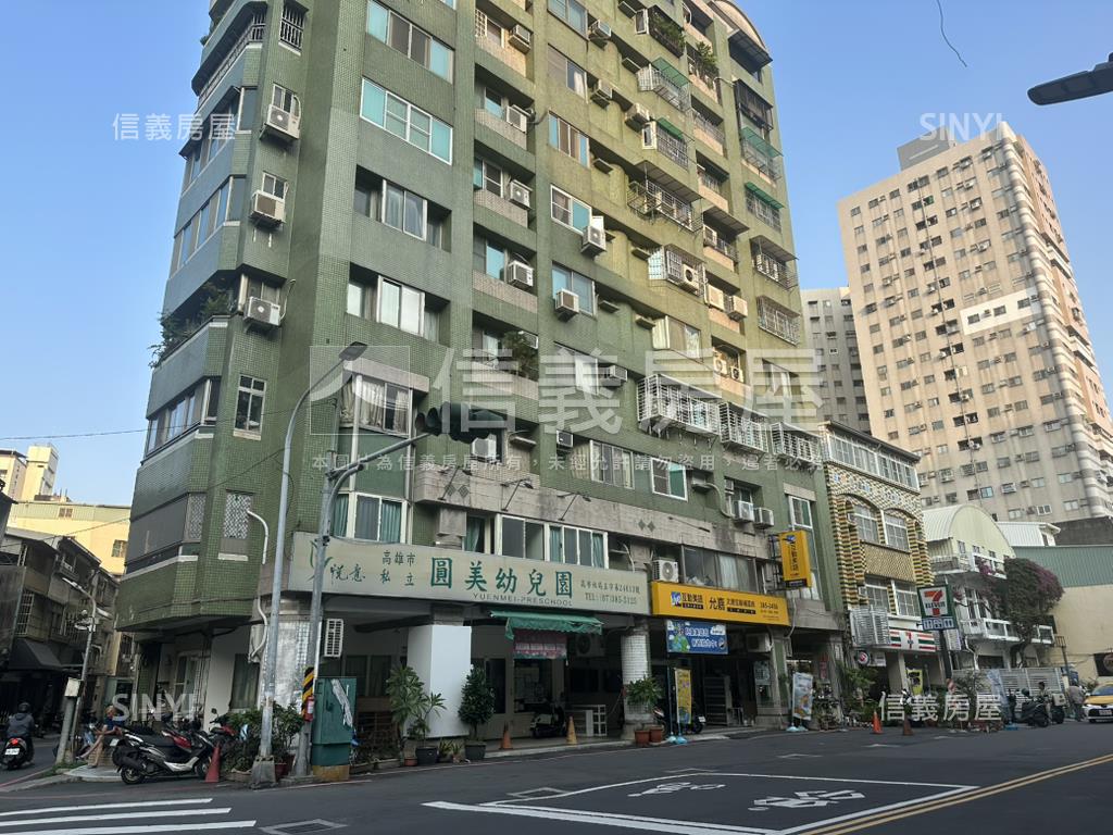 高科大收租三角窗透店房屋室內格局與周邊環境