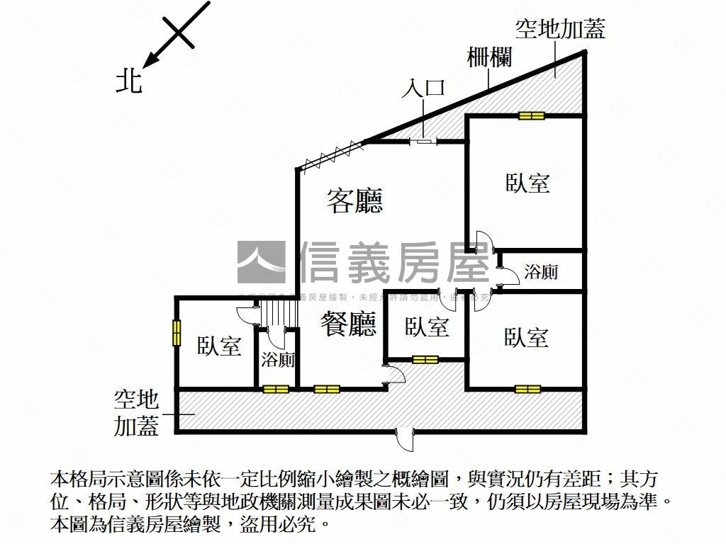 近陽明文山大面寬公寓一樓房屋室內格局與周邊環境