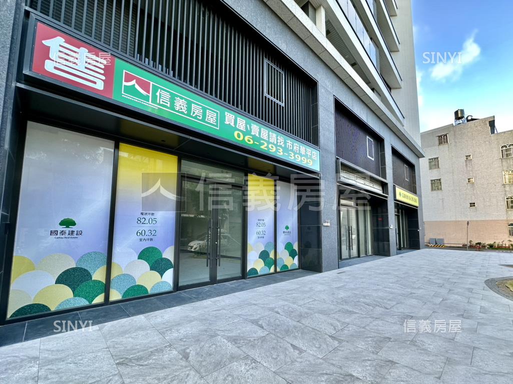 市政核心國泰面寬店面房屋室內格局與周邊環境